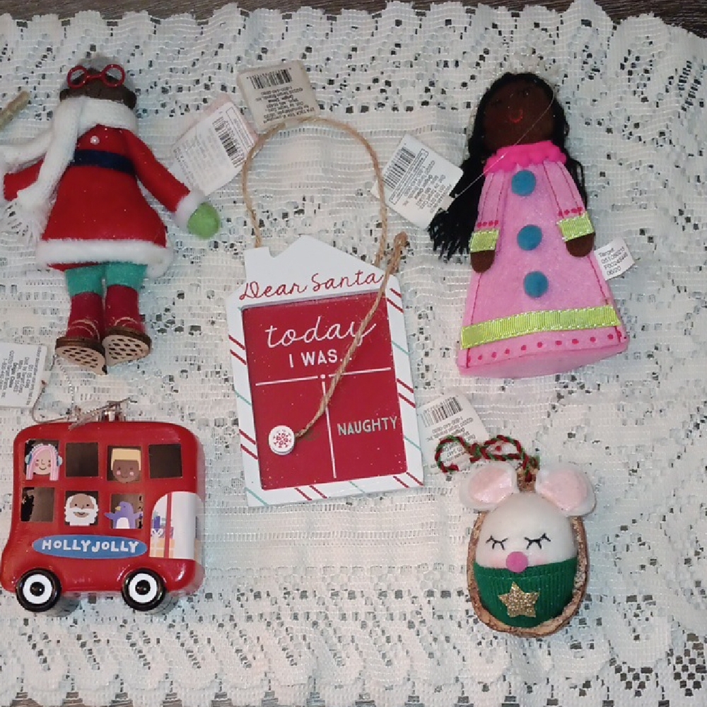 Festive Holiday Ornament Set